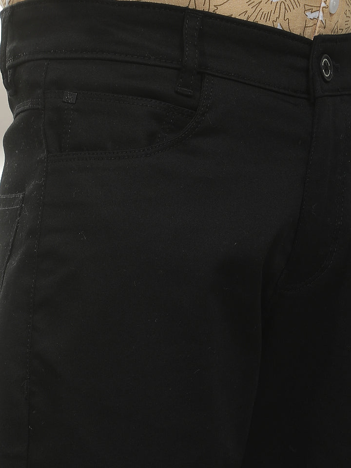 Tailored Jet Black Trousers