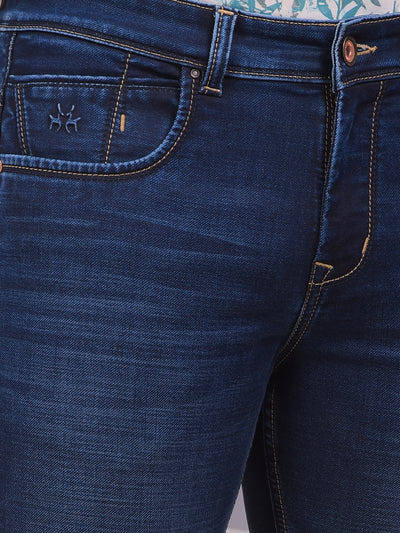 Urbanedge Slim Dark Wash Blue Jeans