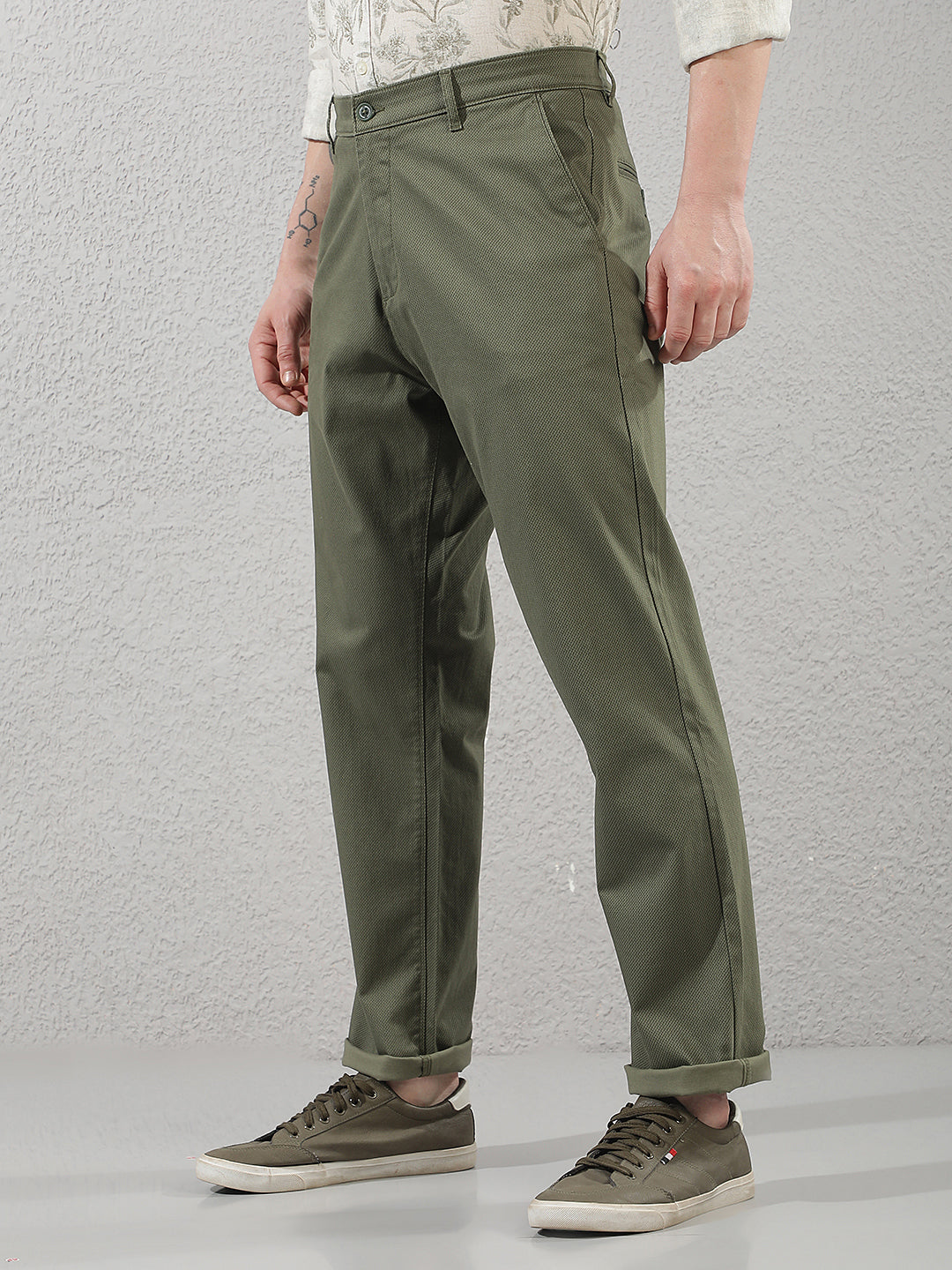 Classic Olive Trousers
