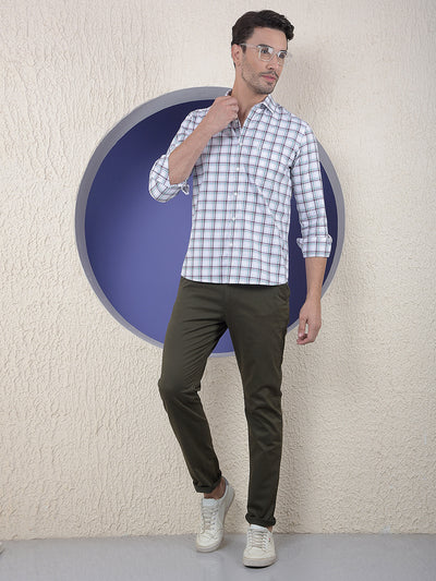 Olive Ease Casual Trouser
