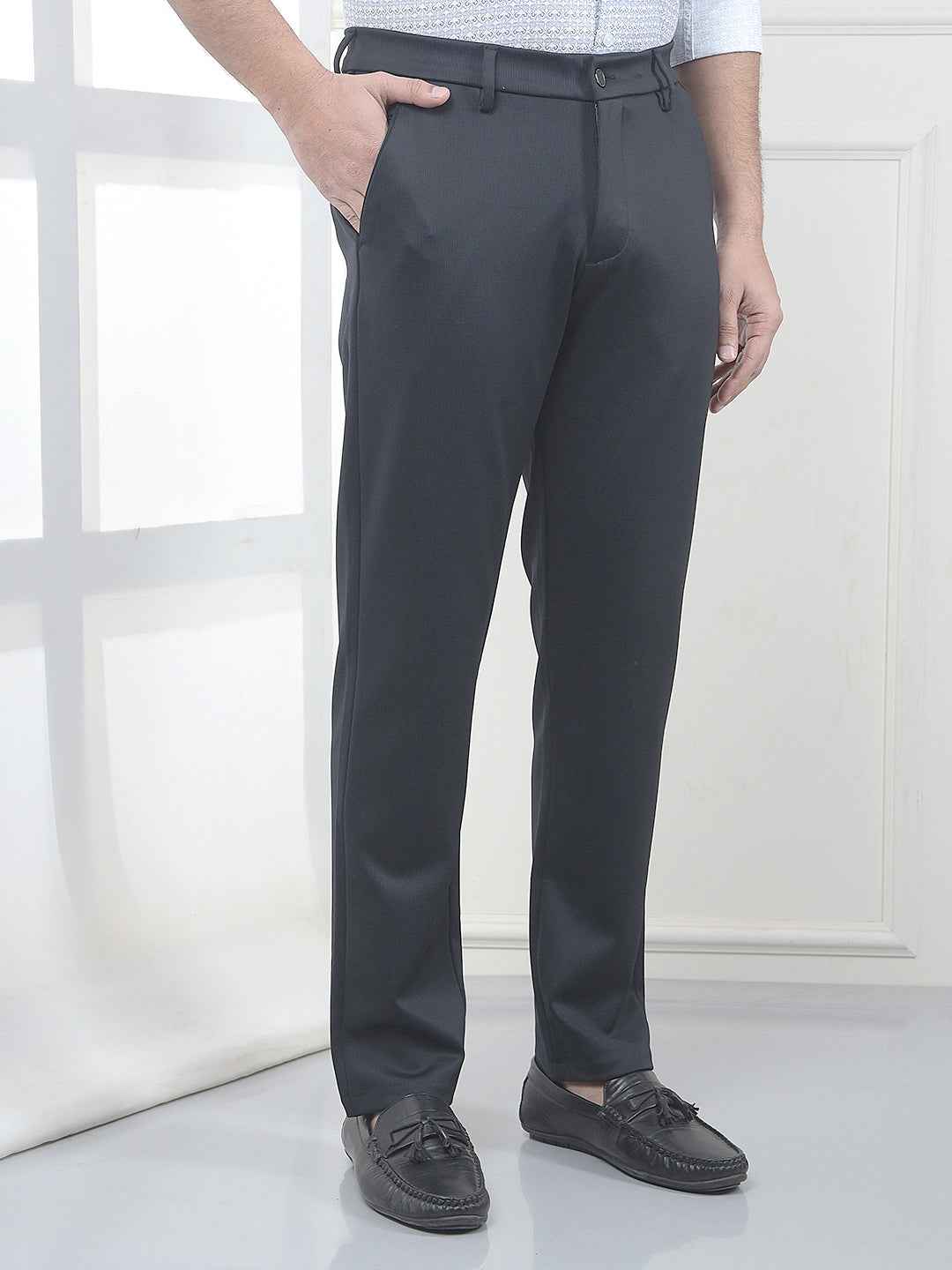 Black Modern Trousers
