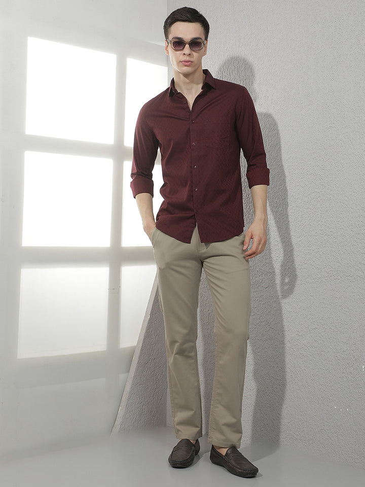 Tailored Coastal Tan Khaki Straight Trousers