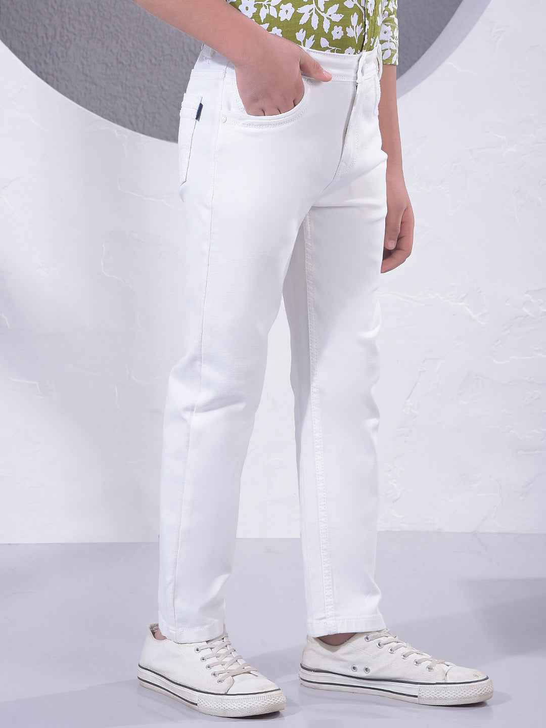 Ivory White Urban Fresh Jeans