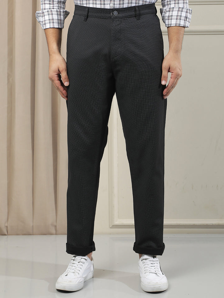 Black Essential Wear Trousers