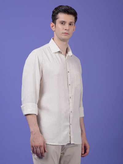 Off White Linen Shirt
