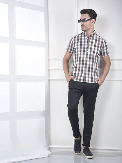 Modern Edge Black Trousers