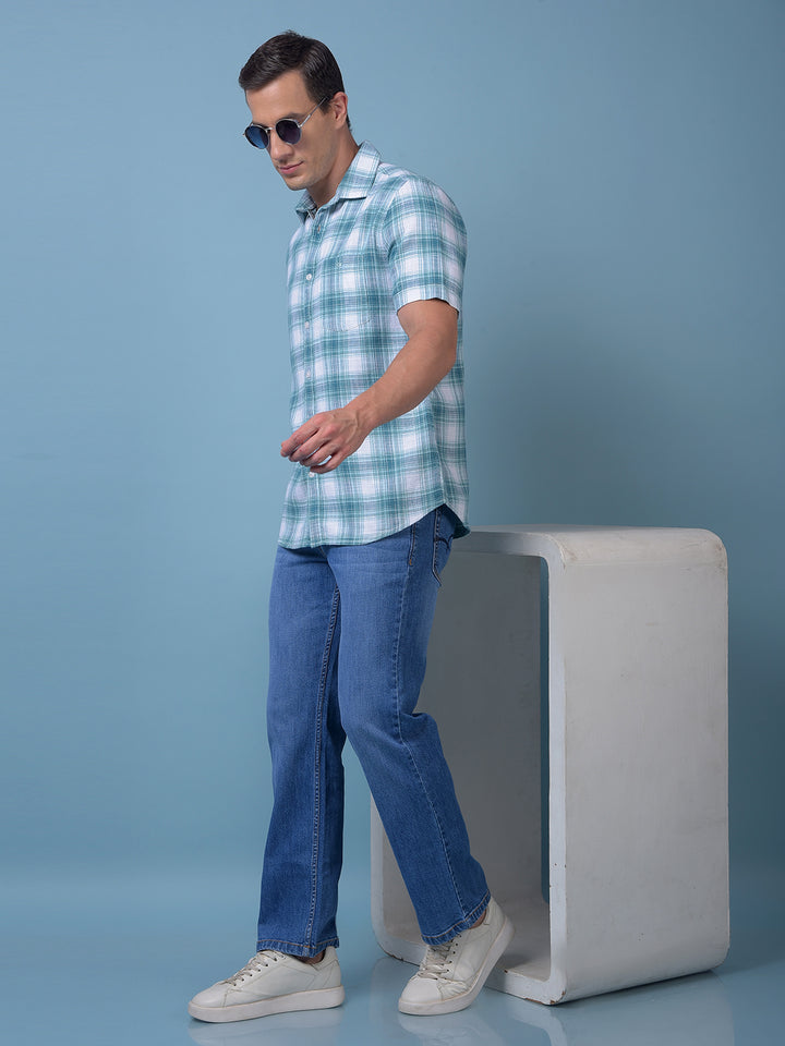 Blue Baggy Jeans