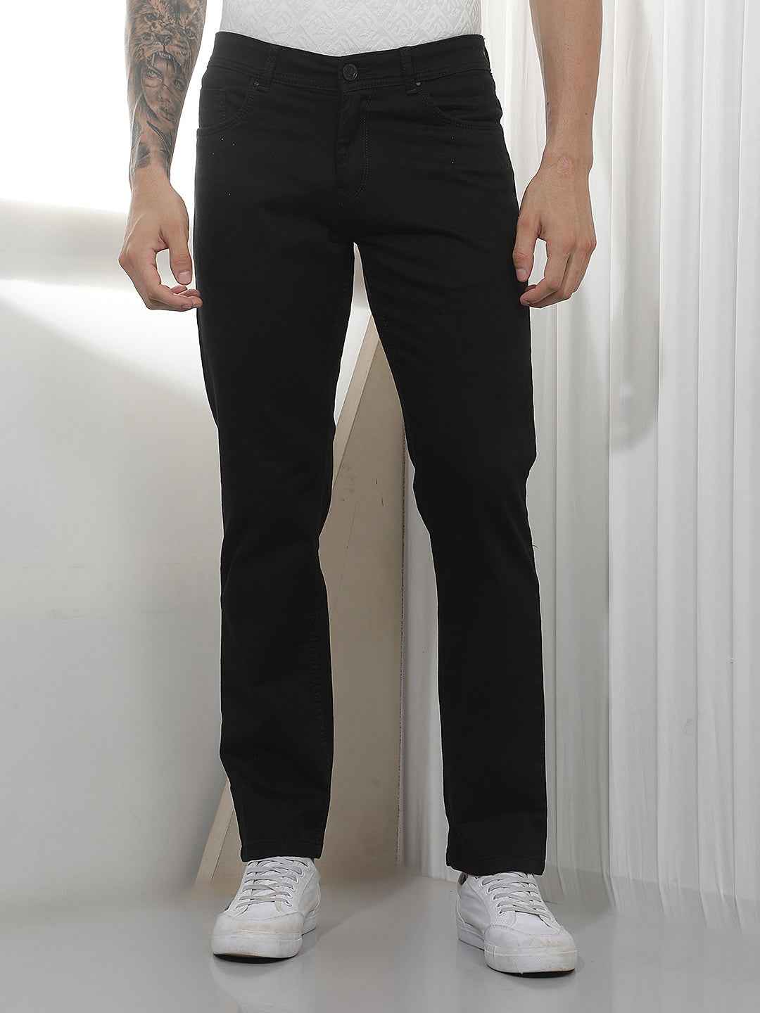 Smart Black Daily Wear Jeans