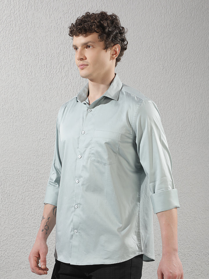 Classic Cobalt Blue Shirt