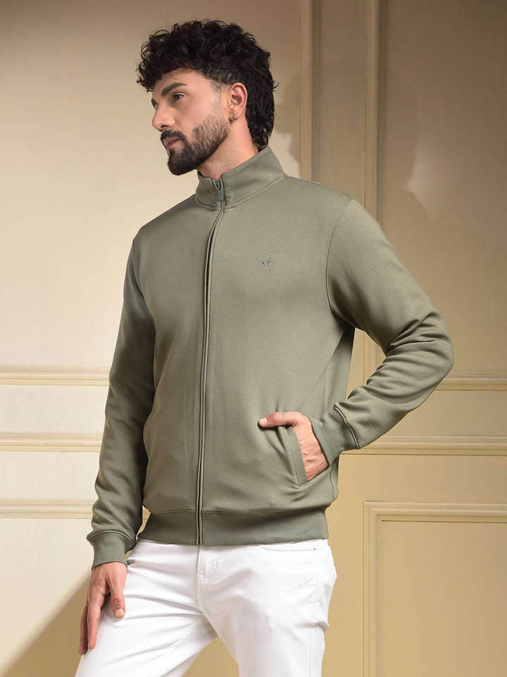 Minimalist Full Zip Sweatshirt