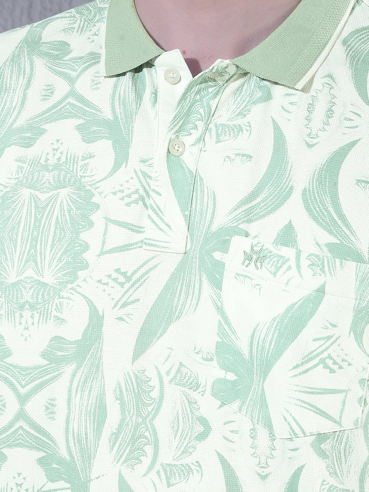 Green Printed T-Shirt