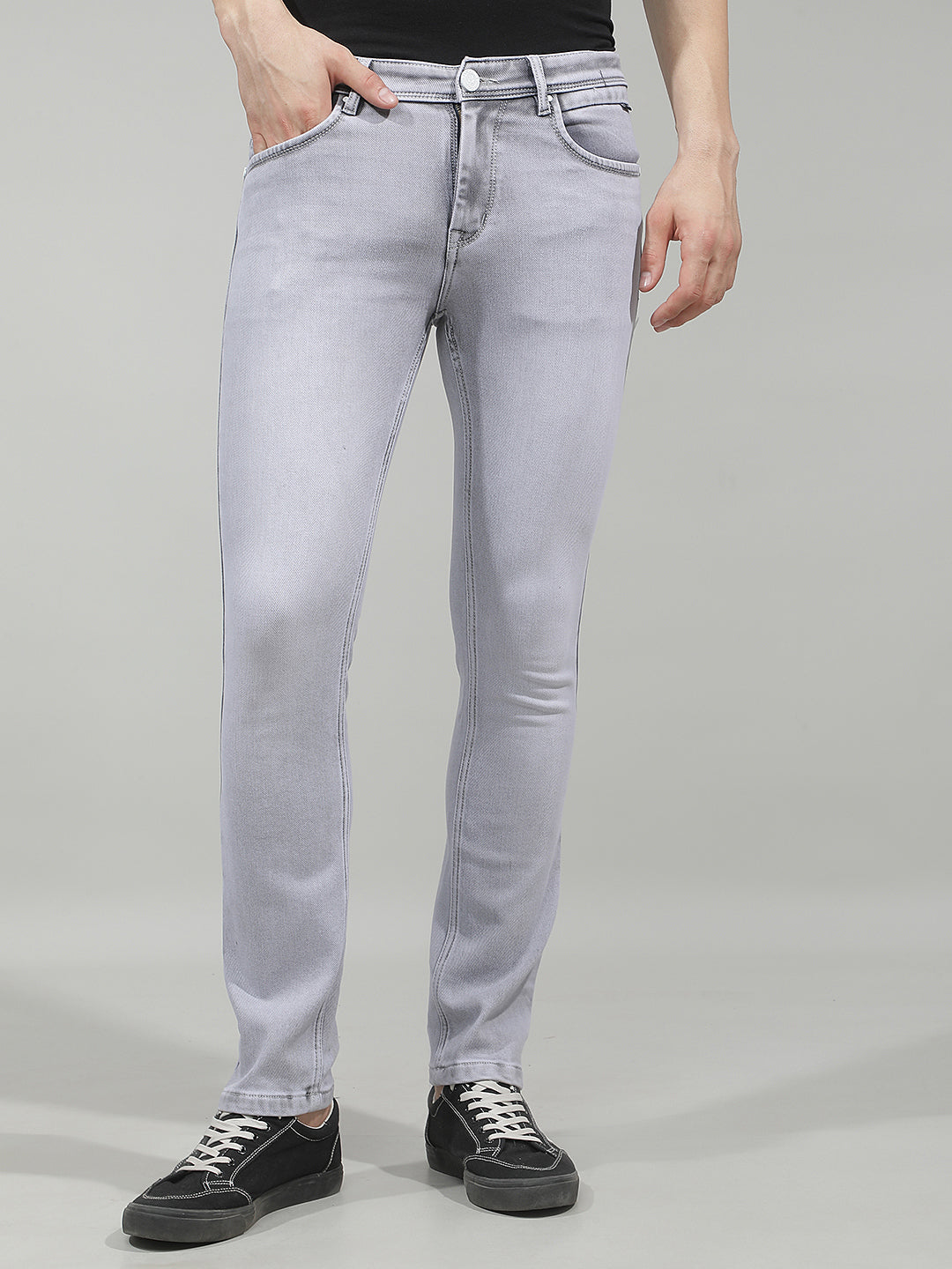 Heather Charcoal Grey Jeans