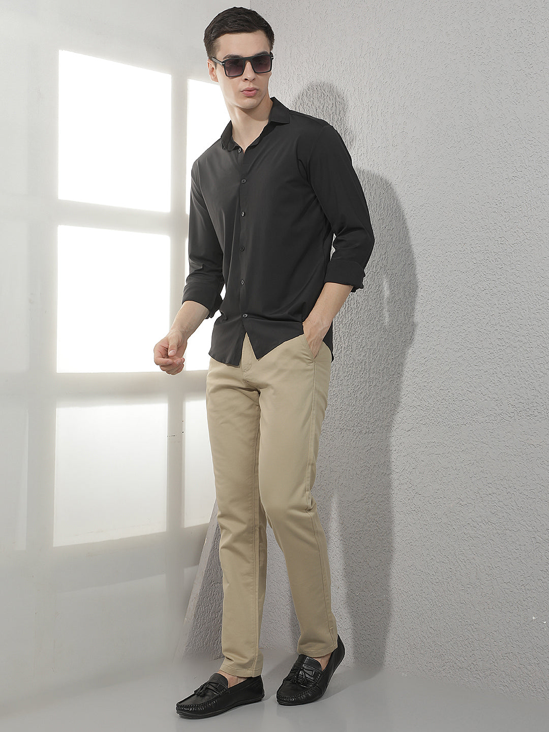 Chic Jet Black Shirt