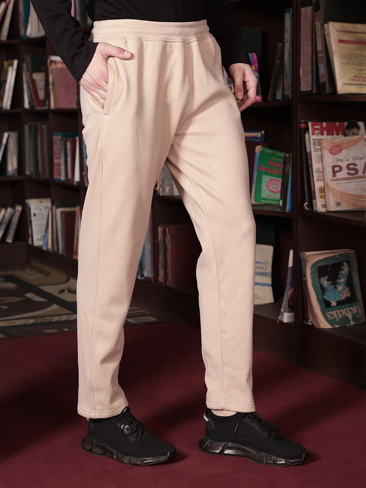 Luxe Dune Beige Trackpants