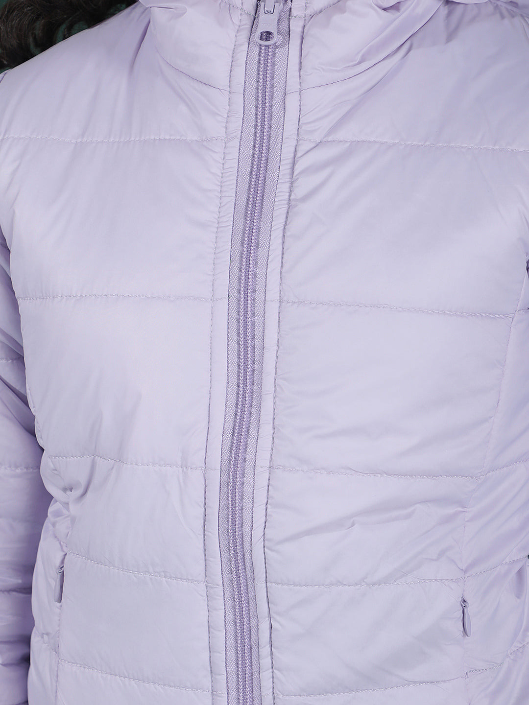  Mint Trail Hooded Puffer Jacket