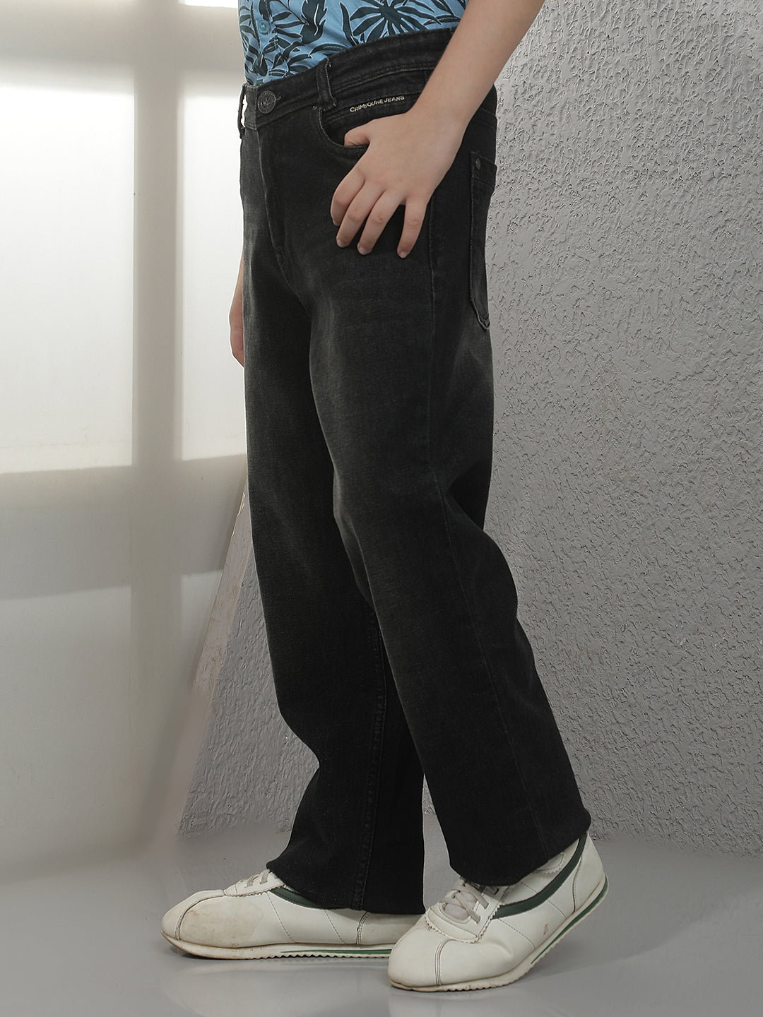 Refined Iron Grey Baggy Jeans