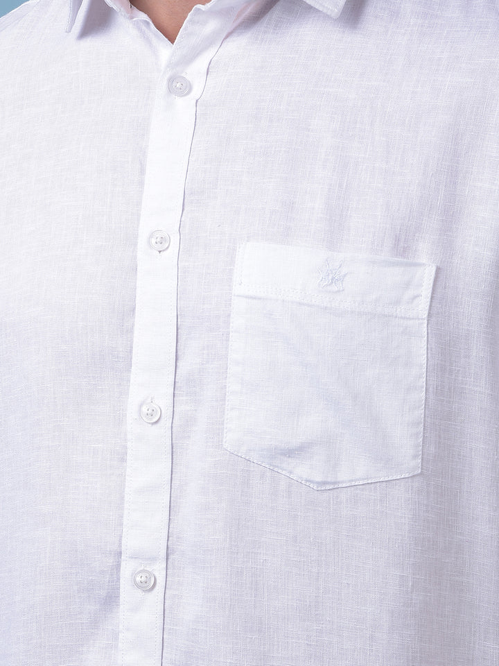 White Linen Shirt