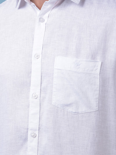 White Linen Shirt