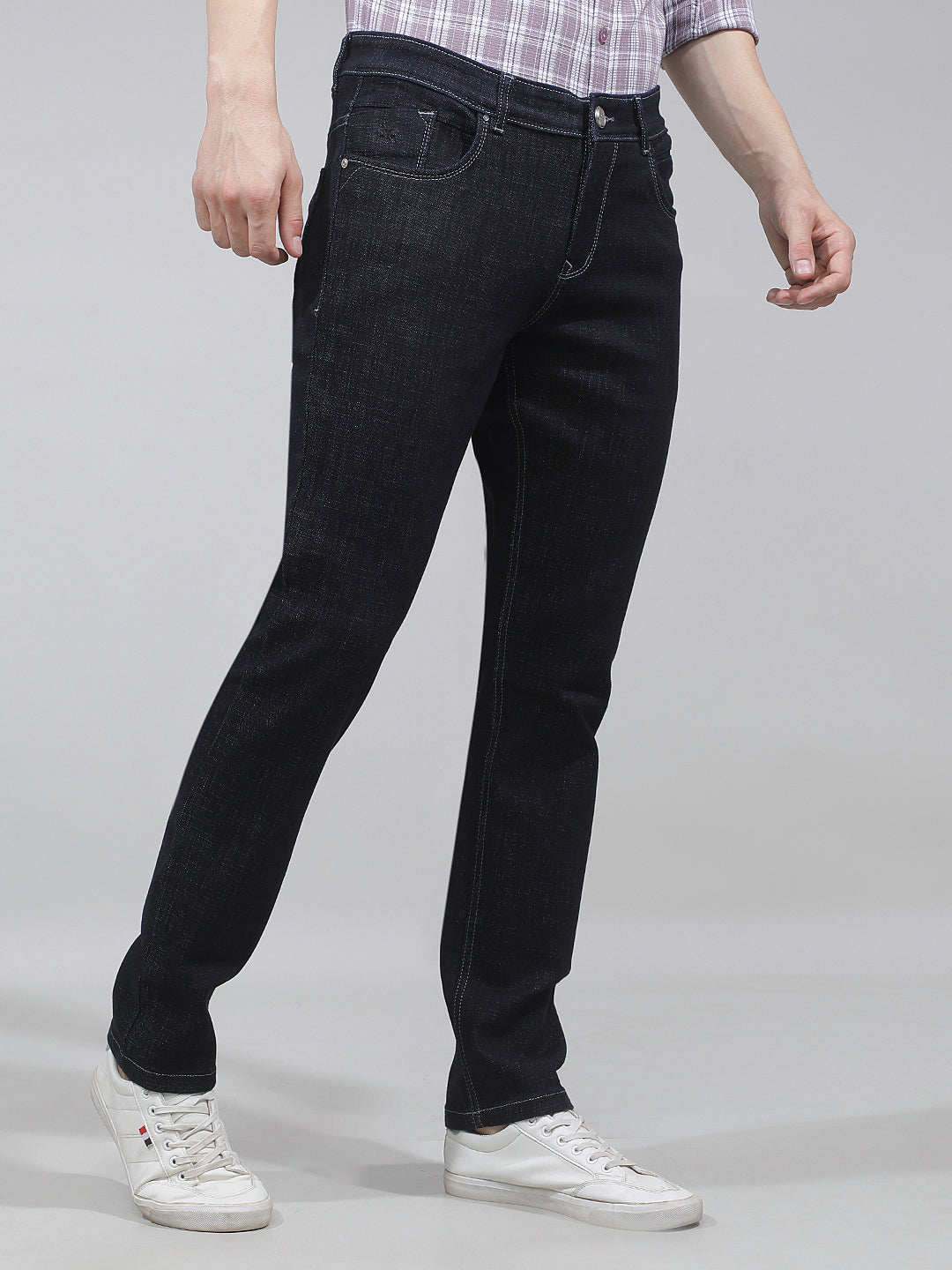 Classic Pacific Blue Straight Jeans