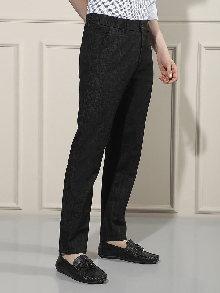 Black Modern Style Trousers