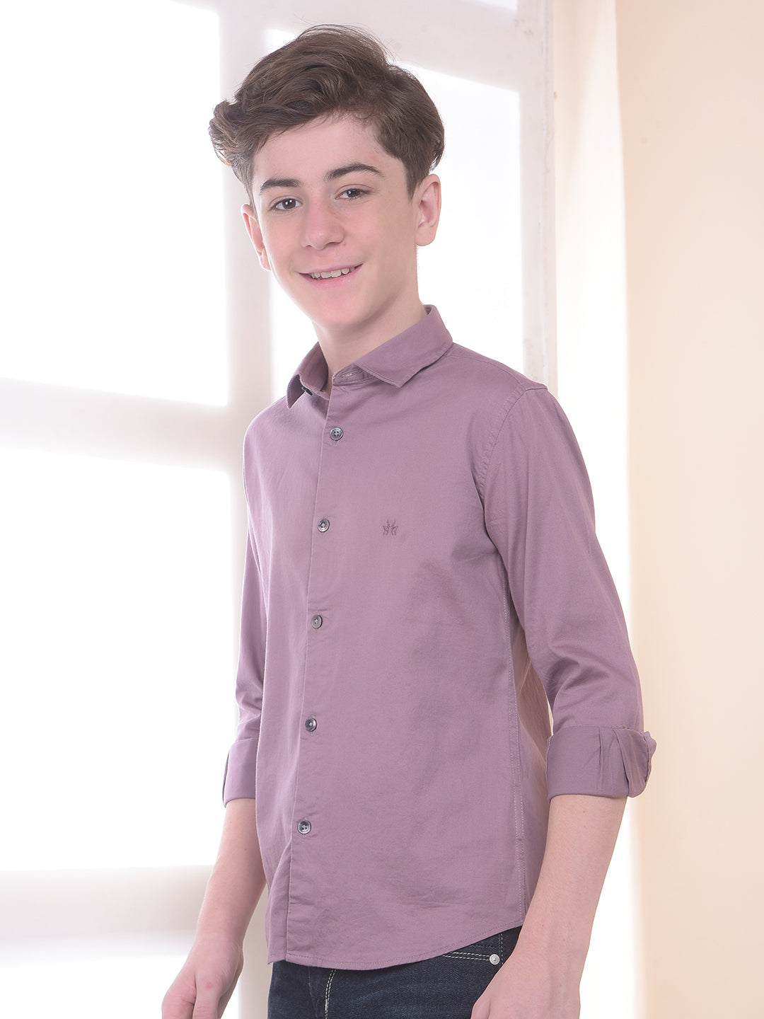 Chic Regal Purple Shirt