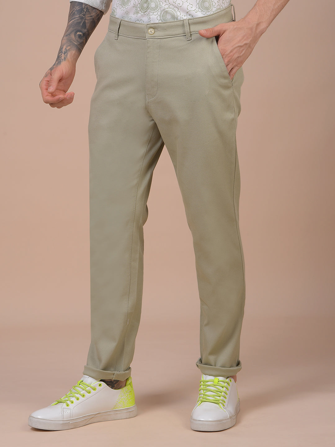 Essential Green Trousers