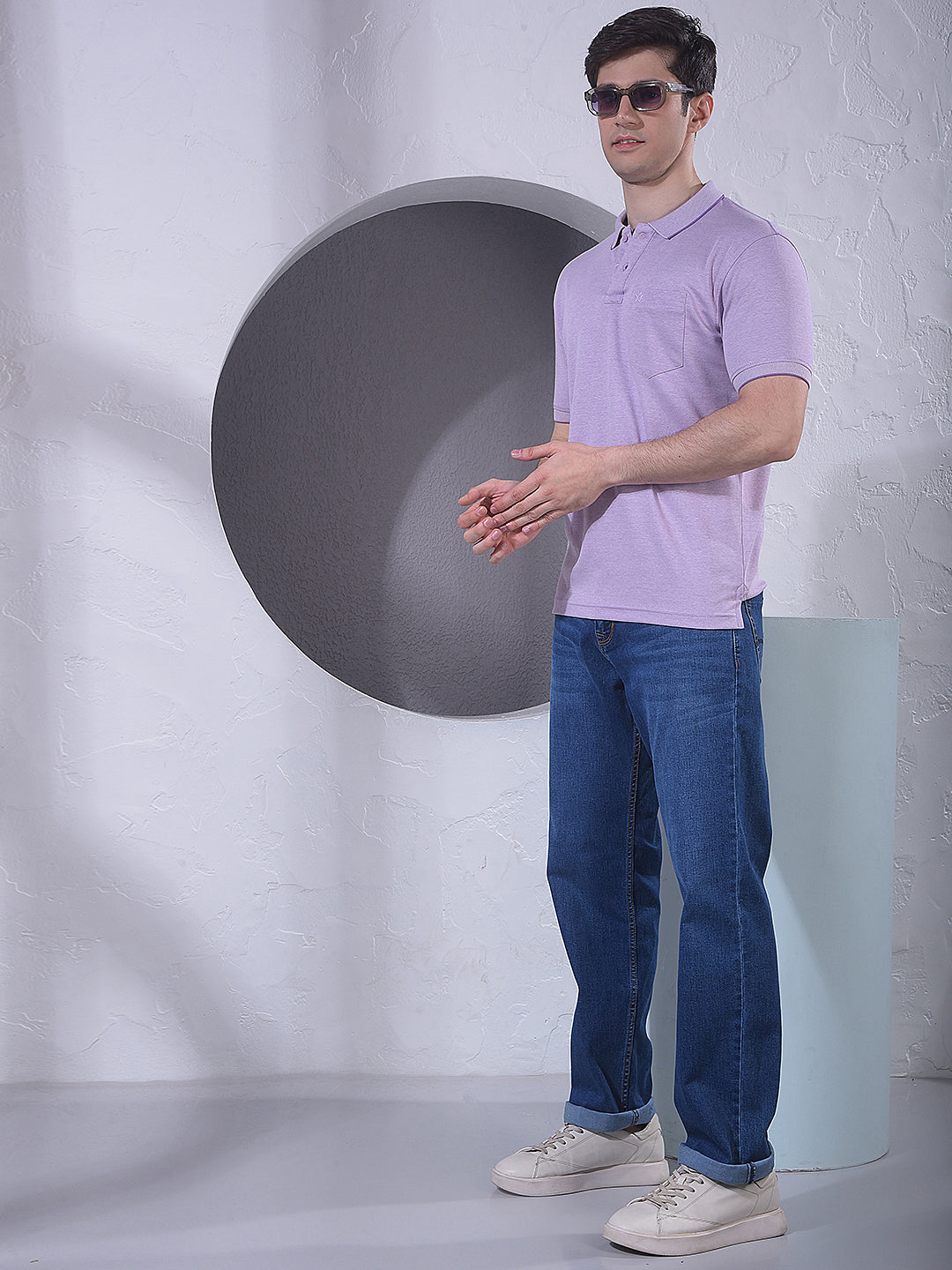 Modern Purple T-Shirt