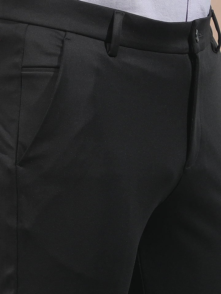 Black Knitted Trousers
