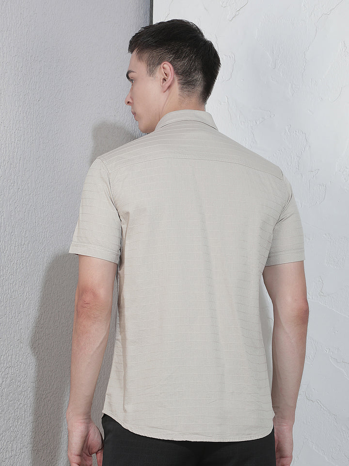 Cream Almond Beige Shirt