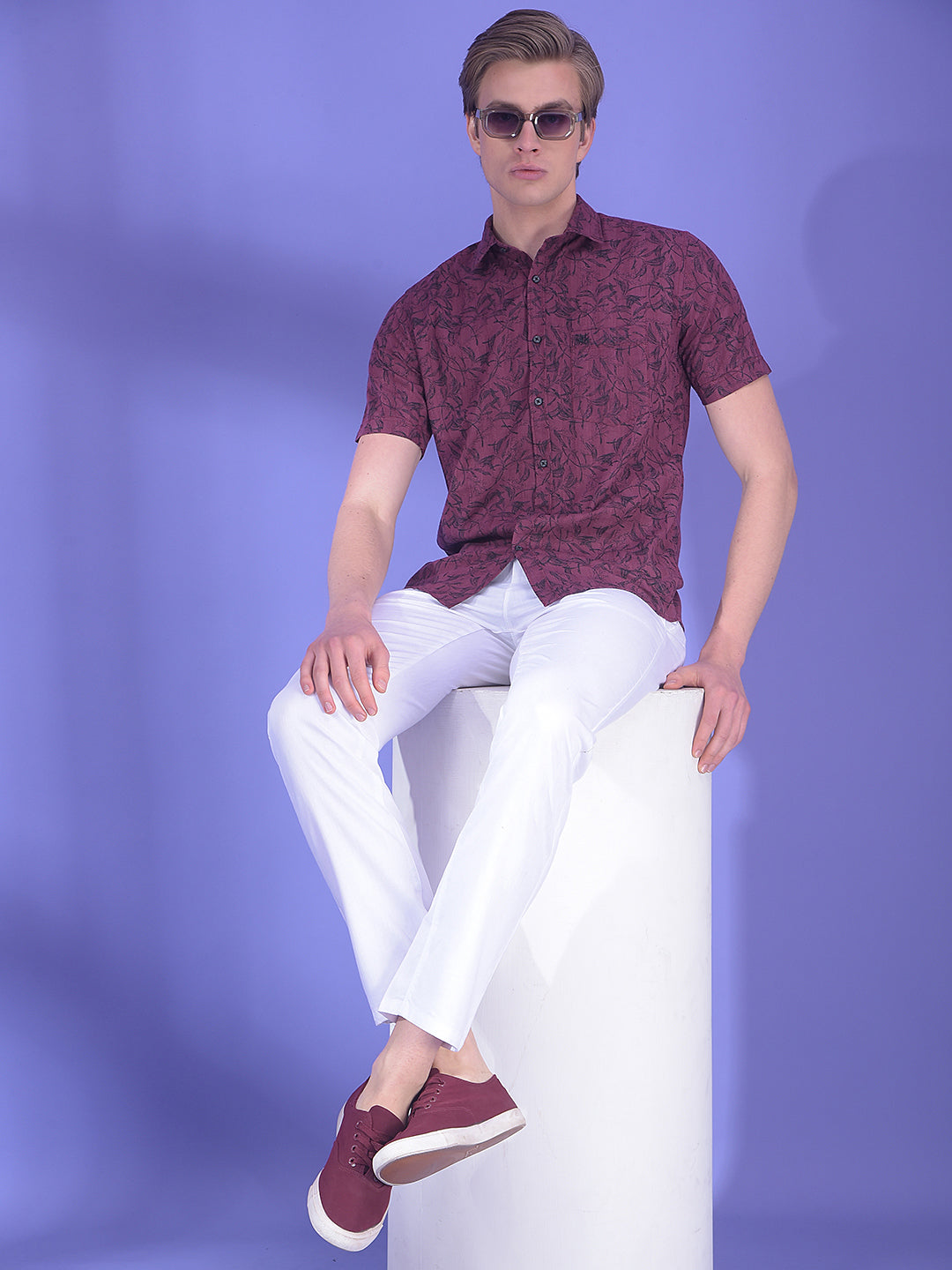 White Linen Trousers