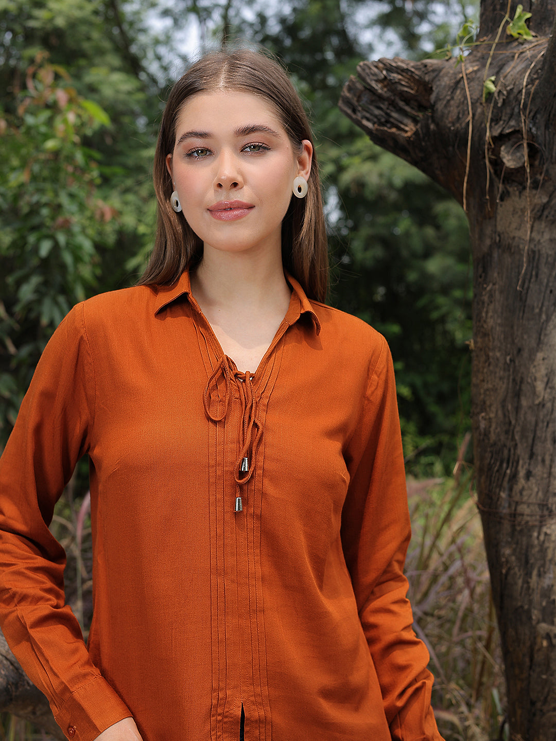 Warm Brown Shirt