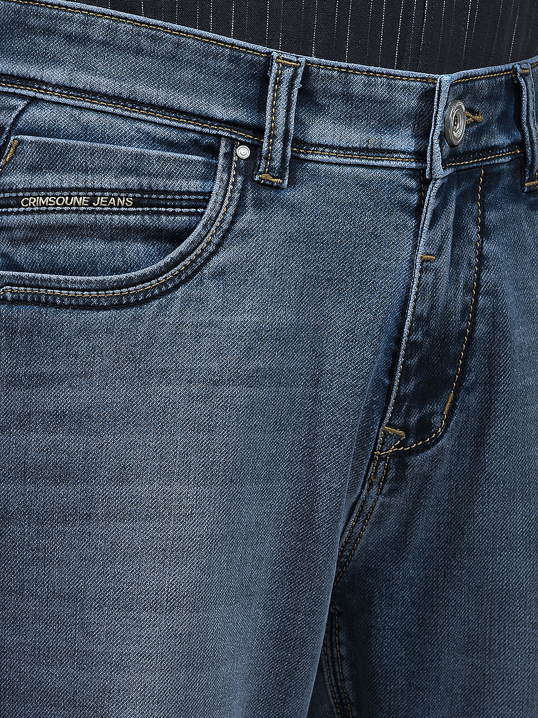 Indigo Blue Straight Jeans