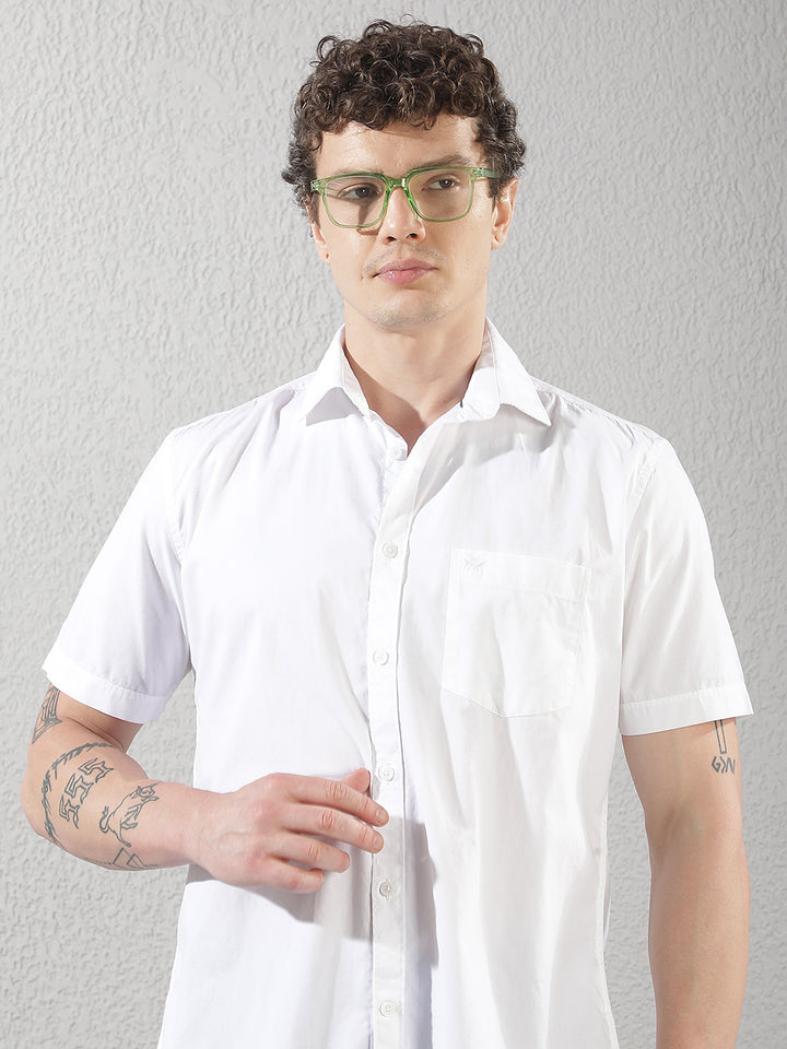 White 100% Cotton Shirt