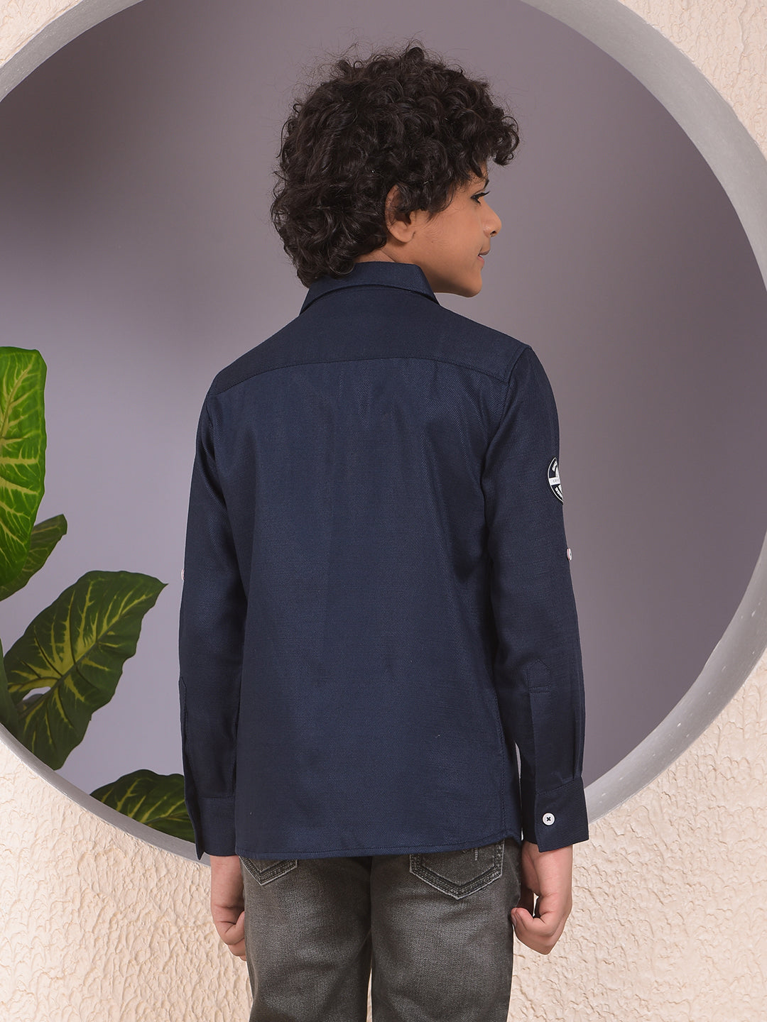 Blue Trendy Shirt
