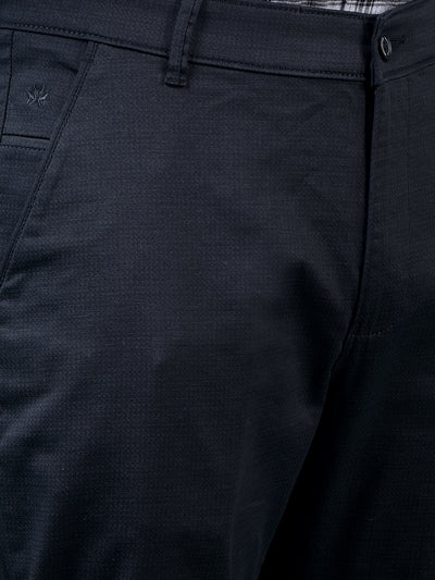 Black Printed Trousers