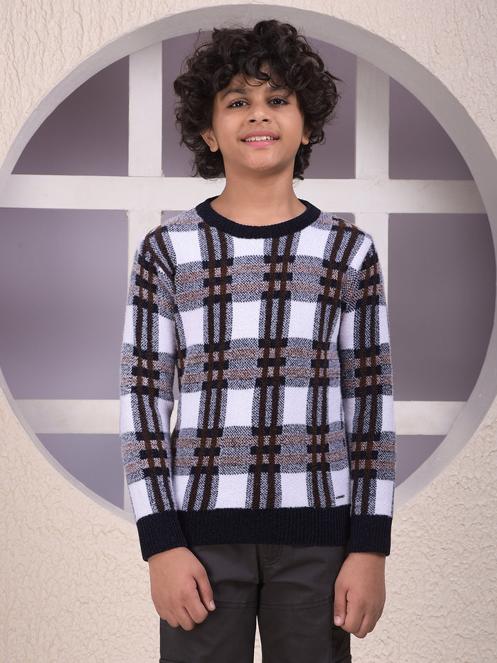 Multi-Color Jacquard Sweater
