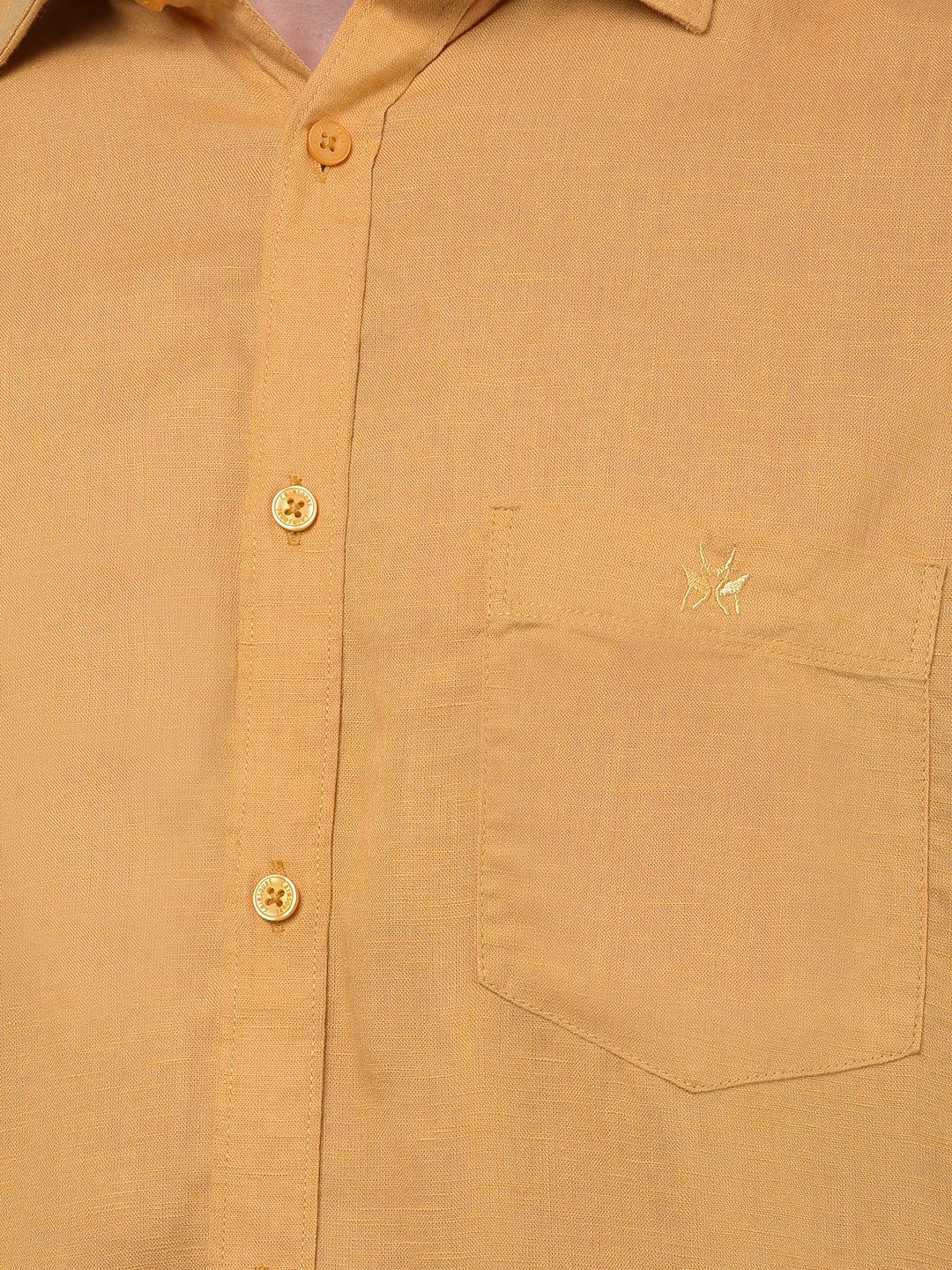 Mustard Linen Shirt