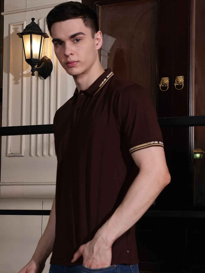 Brown Everyday Polo Tee