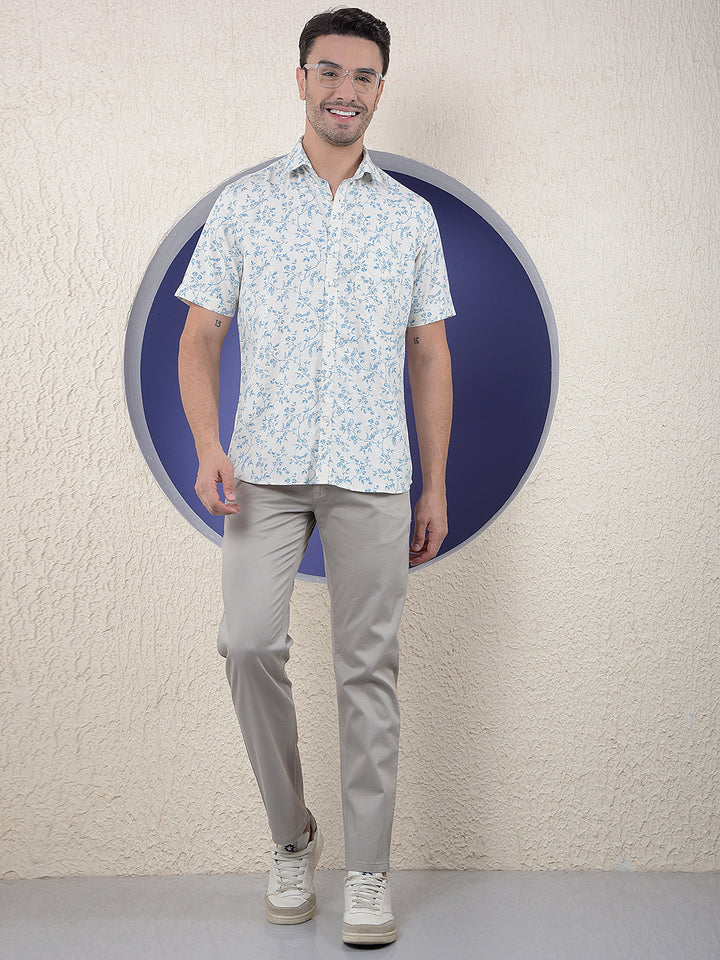 Urban Ash Grey Straight Trouser