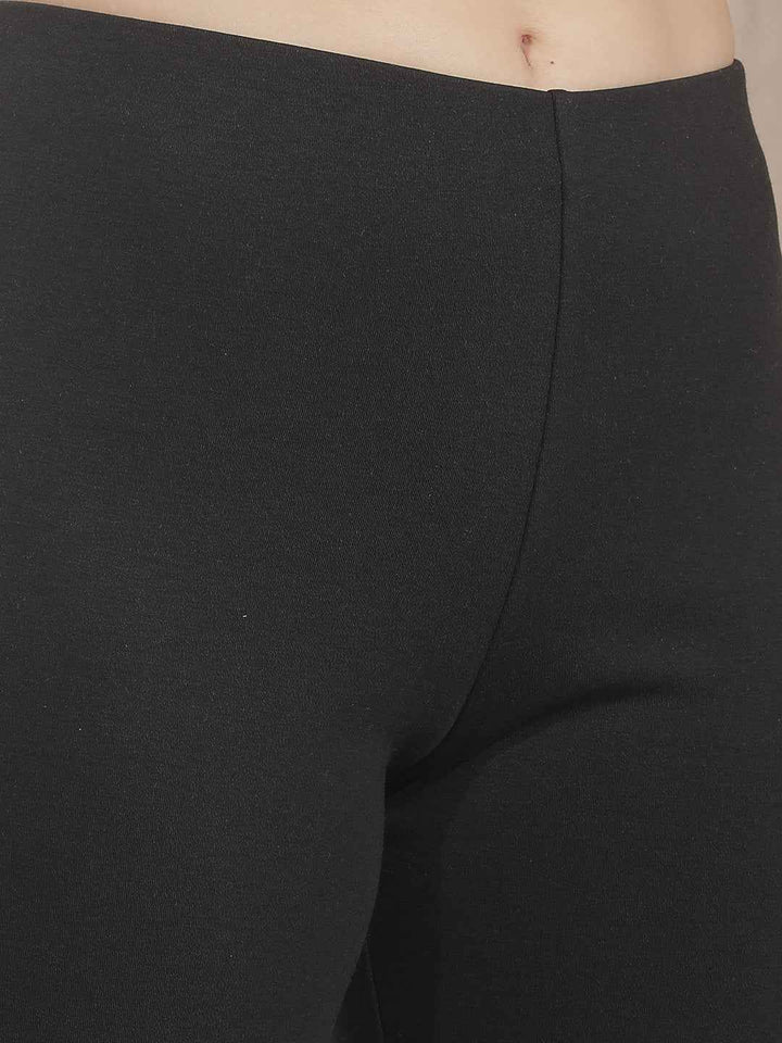 Classy Black Bootcut Trousers