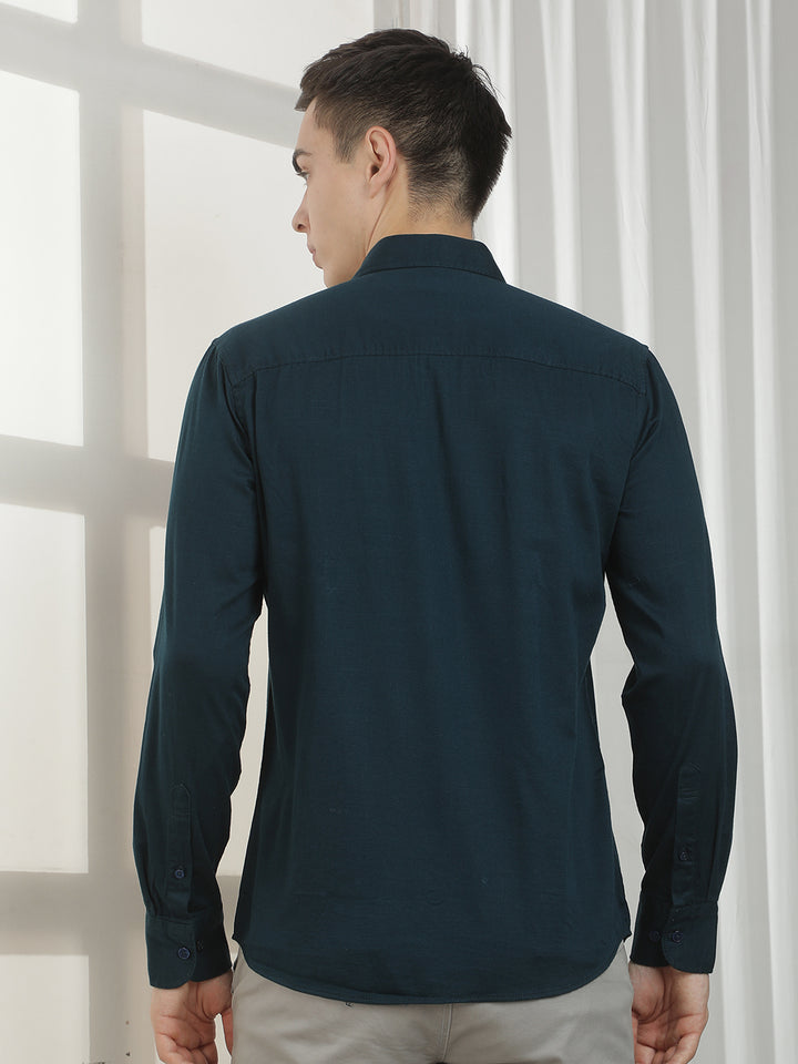 Contemporary Verdant Green Shirt