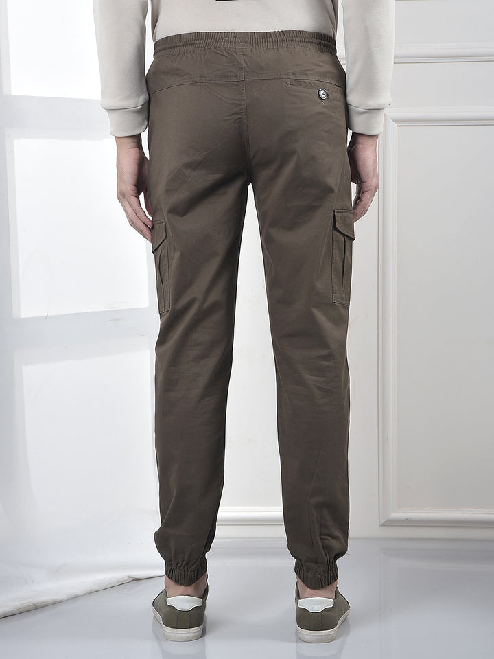 Vivid Olive Cargo Joggers