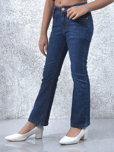 Luxe / Luxury Blue Bootcut Jeans