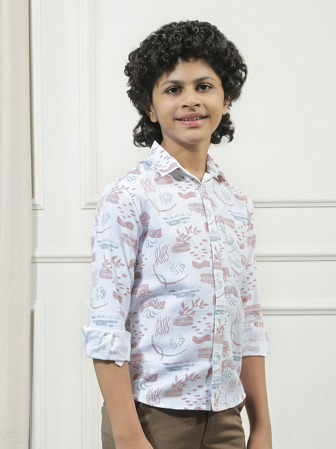 Sleek Multi-Color Printed Shirt