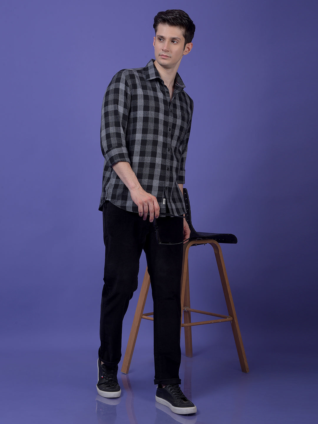 Black Corduroy Trousers