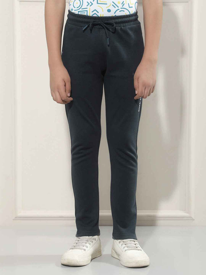 Deep Navy Soft Fleece Trackpants