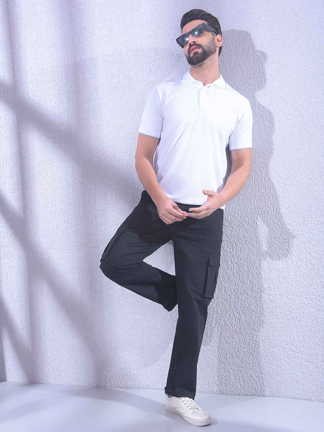 Elegant Cream Polo T-Shirt
