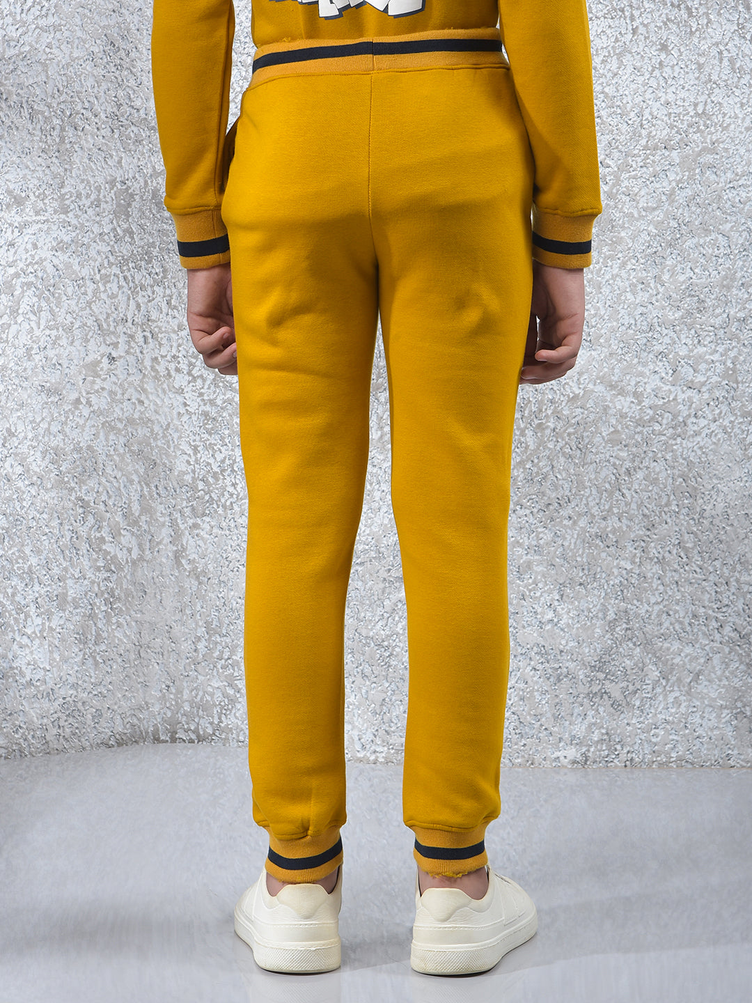 Relaxed Fit Mustard Joggers