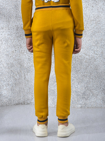 Relaxed Fit Mustard Joggers