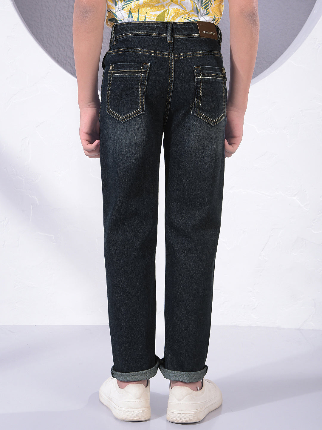 Dark Blue Classic Jeans